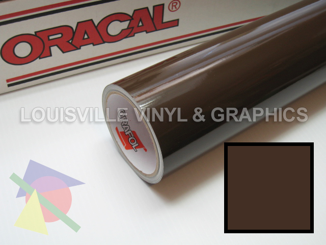 Roll 24 X 10yd Brown Oracal 651 Sign Cutting Vinyl  