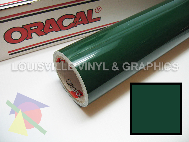 Roll 24 X 10 Dark Green Oracal 651 Sign Cutting Vinyl  