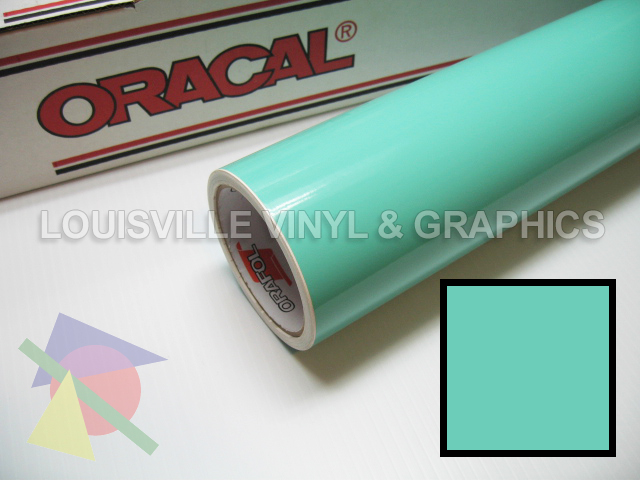 Roll 24 X 10yd Mint Oracal 651 Sign Cutting Vinyl  