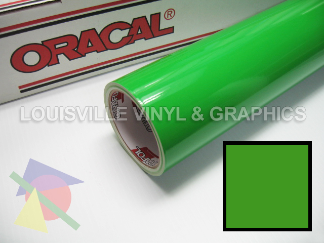 Roll 24 X 10 Yellow Green Oracal 651 Sign Cutting Vinyl  